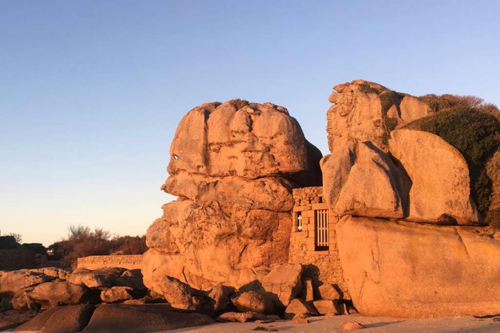 Maison Avec Spa Cote De Granit Rose Трегастель Екстер'єр фото